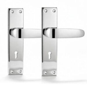 Heavy Duty Mortise Door Lock Set with Lever Handle | Stainless Steel Main Door Lock with Keys | Complete Door Hardware Kit