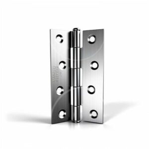 Premium Stainless Steel Door Hinge | Heavy Duty Rustproof Butt Hinge for Wooden & Metal Doors [ pack of 4 ]